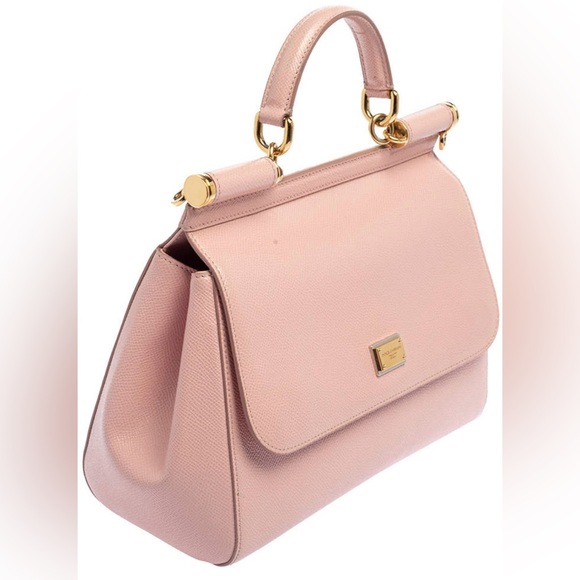 DOLCE GABBANA SICILY HANDBAG BLUSH PINK 💖 - Picture 3 of 12